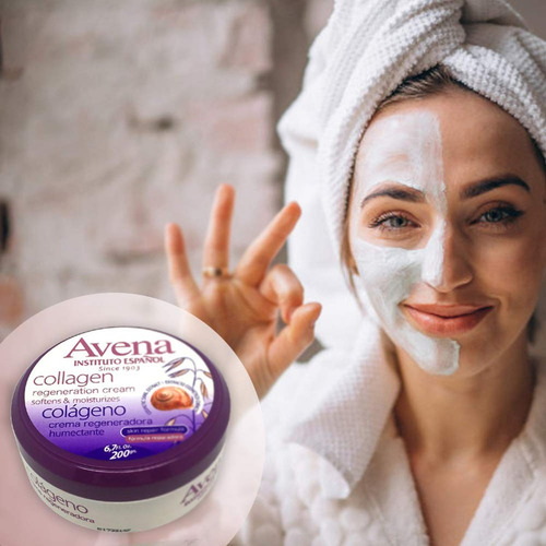 Creme De Aveia Com Colágeno (2 Unidades) 200ml Cada - Imagem 3