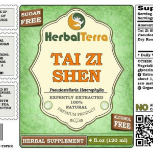 Herbal Terra Llc Glicerita De Raiz De Pseudostellaria 4x120