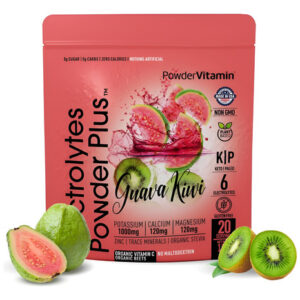 Pó De Eletrólitos Vitamínicos Em Pó, Goiaba E Kiwi 20
