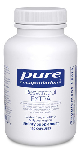 Encapsulações Puras Resveratrol Extra | Suplemento Para Apo