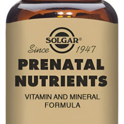 Suplemento Solgar Prenatal Nutrients 120 Comprimidos