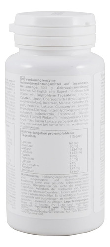 Enzimas Digestivas Heiltropfen | 90 Cápsulas Vegetais | Supl - Imagem 8