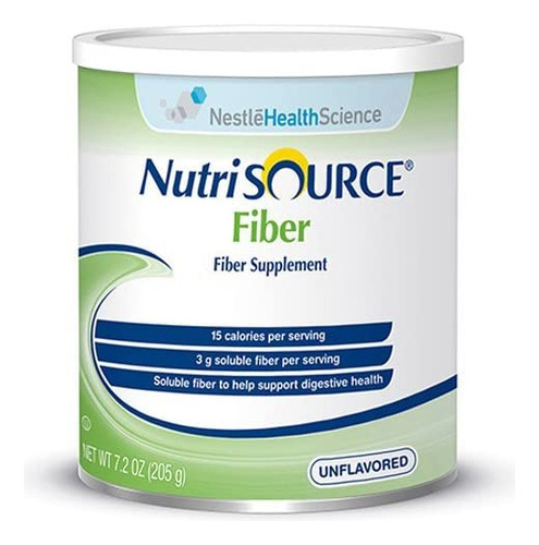 Suplemento De Fibra Nutrisource - Recipientes De 7,2 Onças