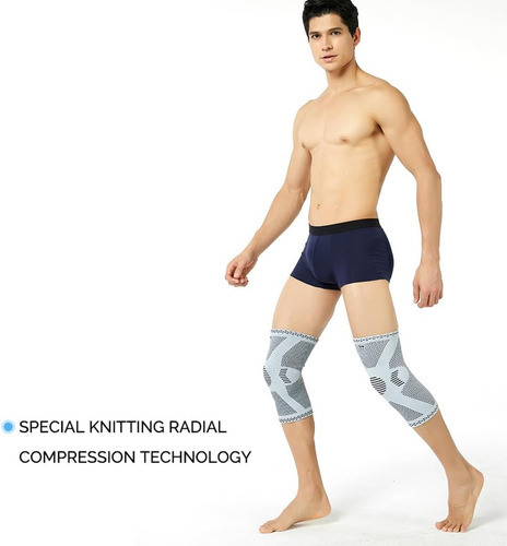 Joelheira Respirável Neotech Care Para Homens E Mulheres, Ri - Imagem 9