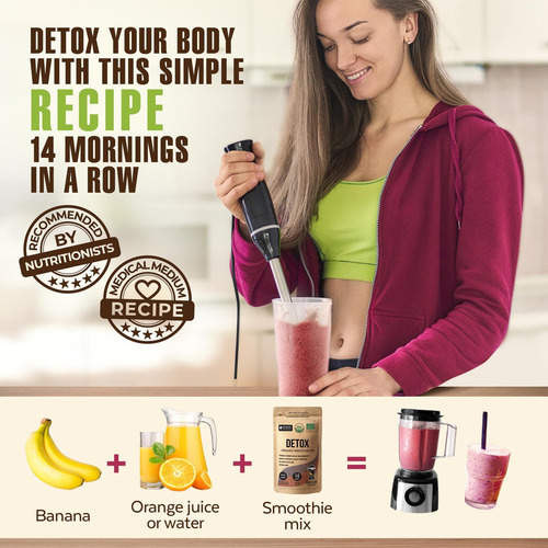 Smoothie De Desintoxicação Em Pó Numami Organic Blueberry Sp - Imagem 4