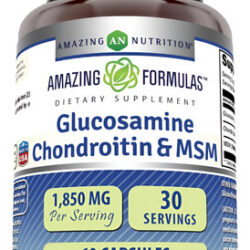 Suplemento De Glucosamina E Condroitina Amazing Nutrition