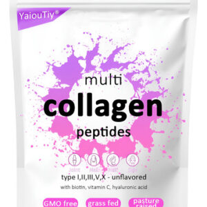 Peptídeos De Colágeno Em Pó Yaioutiy Multi-type 400ml