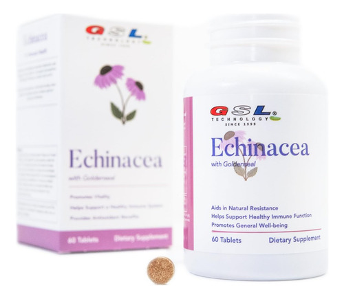 Gsl Technology Equinácea E Hidraste 200 Mg - Sistema - Imagem 3