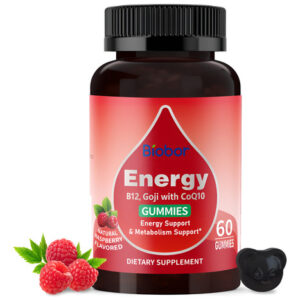 Suplemento De Gomas Biobor Natural Energy Com Vitamina B12 6