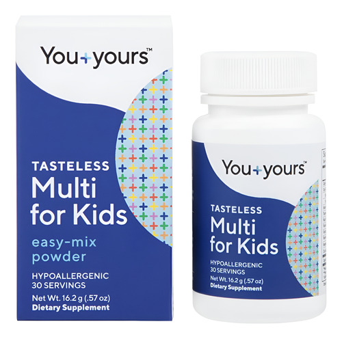 Multivitamínico Em Pó You+yours Tasteless Para Crianças E Cr