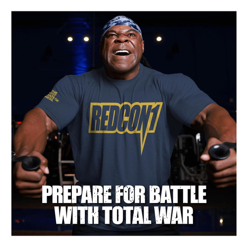 Redcon1 Total De Guerra Pré -treino Em Pó, Framboesa Azul + - Imagem 4