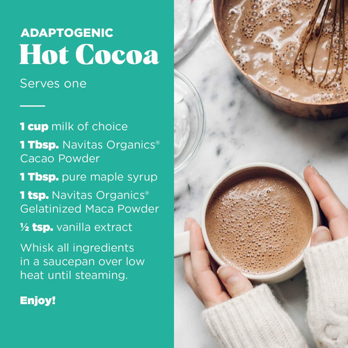 Pó Gelatinizado De Maca Navitas Organics, 16 Onças. Saco, 90 - Imagem 14