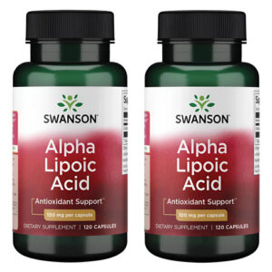 Swanson Alfa Ácido Lipóico Suplemento Natural Que Suporta Já
