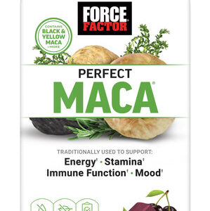 Suplemento Force Factor Perfect Maca Com Açafrão 60 Soft Che