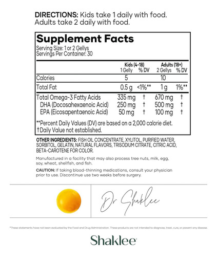 Shaklee - Omega-3 Gellys - Gomas De Limonada De Morango - M - Imagem 11