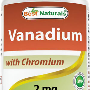 Naturals Vanádio 2 Mg E Cromo 200 Mcg