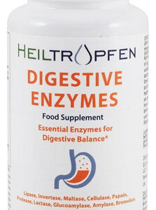 Enzimas Digestivas Heiltropfen | 90 Cápsulas Vegetais | Supl