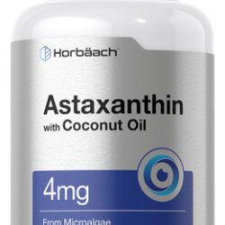 Suplemento Horbaach Astaxantina 4 Mg 150 Cápsulas Gelatinosa
