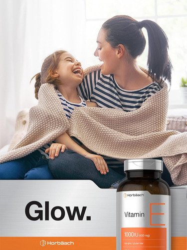 Horbäach Vitamina E 1000 Ui Cápsulas Softgel | Contagem 200 - Imagem 6