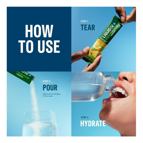 Multiplicador De Hidratação Líquido Iv® +energia | | De Em - Imagem 10