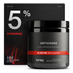 Cápsulas De Extrato De Alcachofra Toniiq 18000mg 120 Cápsula