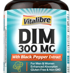 Suplemento Vitalibre Dim 300mg Com Extrato De Pimenta Preta