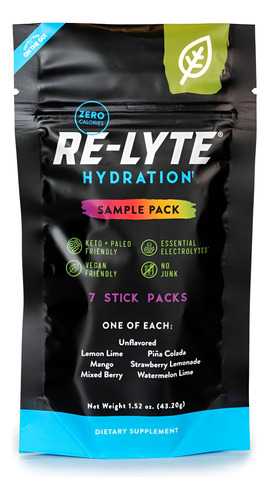 Mistura Para Bebida Eletrolítica Redmond Re-lyte (7 Pacotes)