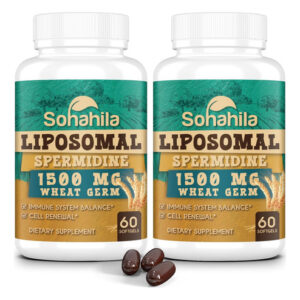 Suplemento De Espermidina 15 Mg - 99% De Pureza, Alta Absorç