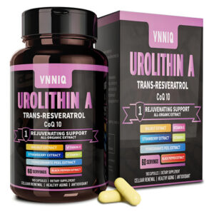 Suplemento Antienvelhecimento Vnniq 9 Em 1 Com Urolitina A E