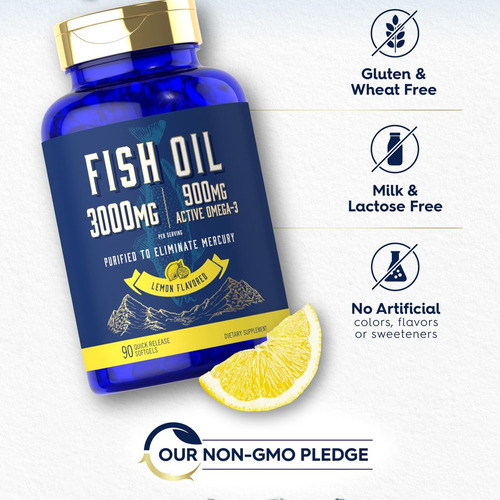 Óleo De Peixe Carlyle Carlyle 3000mg | 90 Cápsulas - Imagem 4