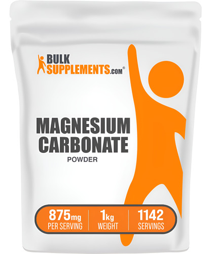 Suplemento De Magnésio Bulksupplements.com Carbonato De Magn
