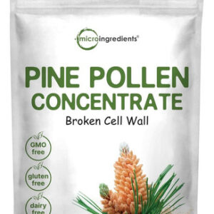 Microingredientes Em Pó De Pólen De Pinho Puro, 6 Onças, Col