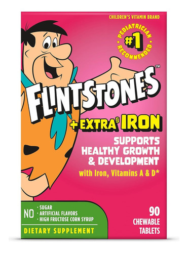 Multivitamínico Infantil Mastigável Flintstones Com Vitamina - Imagem 11