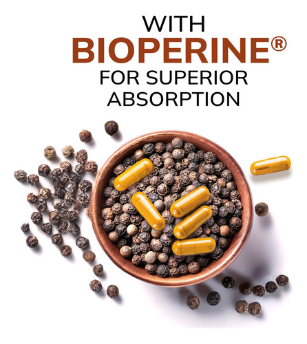 Suplemento Asquared Nutrition Curcuma Curcumina 1300mg - Imagem 6