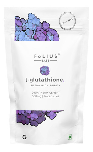 Folius Labs Suplemento De L-glutationa De Ultra Alta Resistê