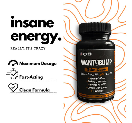 Quero Pílulas De Energia Extrema | 400mg Cafeína | 600 Mg De - Imagem 8