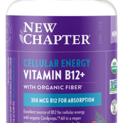 Suplemento New Chapter Organic Vitamin B12+ Gummies 60ct