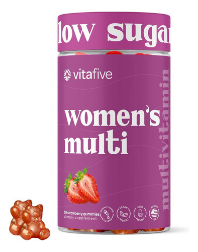 Gomas Multivitamínicas Femininas Vitafive, Melhor Multivitam - Imagem 7