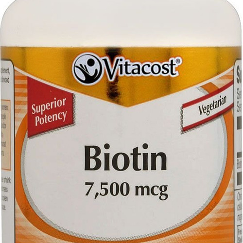 Marca Vitacost Vitacost Biotina 7500 Mcg - 60 Comprimidos
