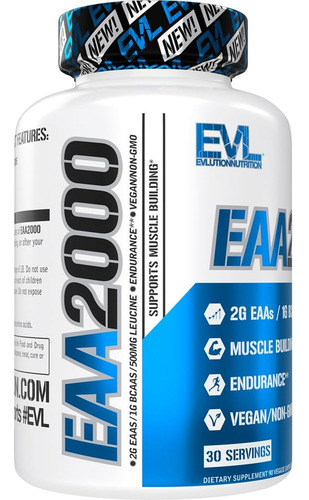 Evlution Nutrition Eaa2000 - Aminoácidos Essenciais - Imagem 2
