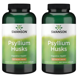 Suplemento De Fibra De Psílio Swanson 610 Mg - 2 Sachês