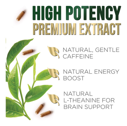 Suplemento Nature"s Nutrition Extrato De Chá Verde 1000mg - Imagem 7