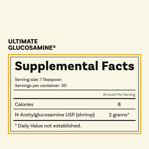 Suplemento Wellesley Therapeutics Ultimate Glucosamina 60g - Imagem 9