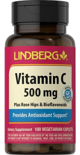 Lindberg 500mg Vitamina C Com Rosa Mosqueta - Imagem 3