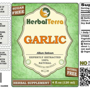 Herbal Terra Llc Glicerina De Alho Orgânica 20x120 Ml