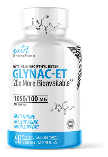 Suplemento Nac Glynac-et N-acetil Éster Etil Cisteína-20x O