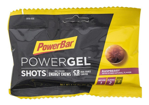 Powerbar Powergel Shots C2max Energia Para Atletas