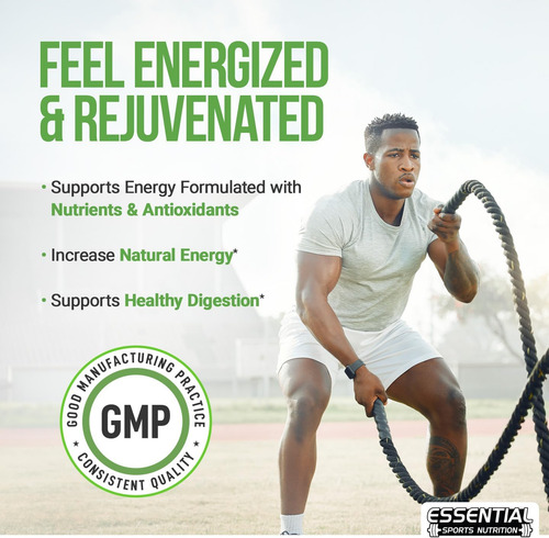 Pó De Super Greens Orgânicos De Nutrição Esportiva Esportiva - Imagem 6