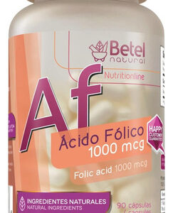 Ácido Fólico Natural Betel 1000 Mcg - 90 Cápsulas