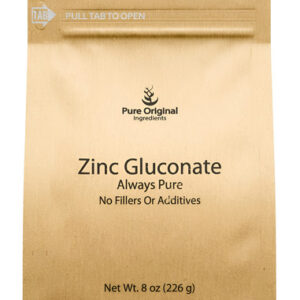 Ingredientes Originais Puros Suplemento De Gluconato De Zinc
